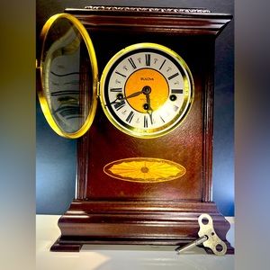 Vintage Bulova  Westminster chime Clock 340-020